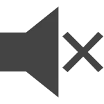 Sound Disable SVG Icon